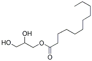 十一酸单甘油酯 结构式