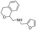 1-(3,4-DIHYDRO-1H-ISOCHROMEN-1-YL)-N-(2-FURYLMETHYL)METHANAMINE 结构式