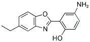 4-AMINO-2-(5-ETHYL-BENZOOXAZOL-2-YL)-PHENOL 结构式