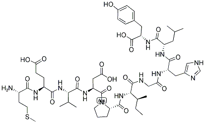 MET-GLU-VAL-ASP-PRO-ILE-GLY-HIS-LEU-TYR 结构式