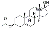 17ALPHA-METHYLANDROSTENDIOL MONOACETATE 结构式