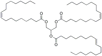 1,3-油酸-2-反油酸甘油酯 结构式