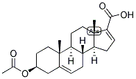 5,16-ANDROSTADIEN-17-CARBOXYLIC ACID-3BETA-OL-3-ACETATE 结构式