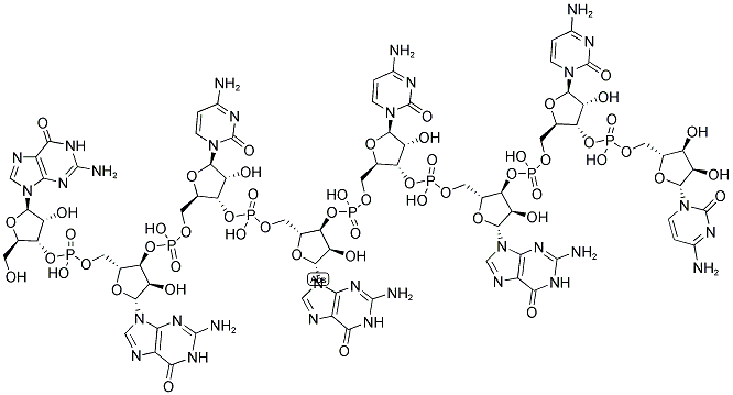 ASC I LINKER, 5'-NON-PHOSPHORYLATED 结构式