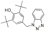 4-BENZOTRIAZOL-1-YLMETHYL-2,6-DI-TERT-BUTYL-PHENOL 结构式