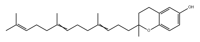 生育三稀酚 结构式