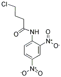 4-CHLORO-N-(2,4-DINITROPHENYL)BUTANAMIDE 结构式