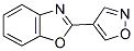 2-(Isoxazol-4-yl)benzoxazole 结构式
