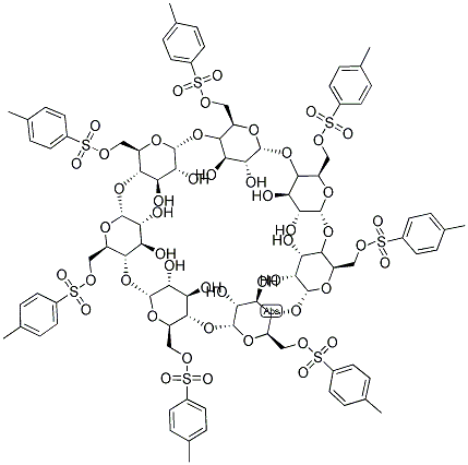 6-TOSYL-BETA-CYCLODEXTRIN 结构式