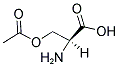 3-(ACETYLOXY)-2-AMINOPROPANOIC ACID 结构式