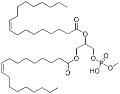 1,2-DIOLEOYL-SN-GLYCERO-3-PHOSPHOMETHANOL (SODIUM SALT);18:1 PHOSPHATIDYLMETHANOL 结构式