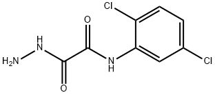 N-(2,5-二氯苯基)-2-肼基-2-氧代-乙酰胺 结构式