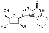 N2-(DIMETHYLAMINO)METHYLENE)-GUANOSINE 结构式