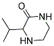 3-ISOPROPYL-PIPERAZIN-2-ONE 结构式