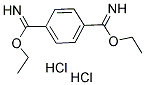 DIETHYL BENZENE-1,4-DIFORMAMIDATE DIHYDROCHLORIDE 结构式