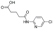 5-[(5-CHLOROPYRIDIN-2-YL)AMINO]-5-OXOPENTANOIC ACID 结构式