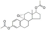 2-(ACETYLOXY)-6A-METHYL-5A,6,6A,7,8,9,9A,9B,10,11-DECAHYDROCYCLOPENTA[7,8]PHENANTHRO[4B,5-B]OXIREN-7-YL ACETATE 结构式