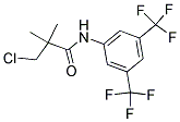 N-[3,5-BIS(TRIFLUOROMETHYL)PHENYL]-3-CHLORO-2,2-DIMETHYLPROPANAMIDE 结构式