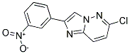 6-CHLORO-2-(3-NITROPHENYL)IMIDAZO[1,2-B]PYRIDAZINE 结构式
