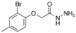 (2-Bromo-4-methyl-phenoxy)-acetic acid hydrazide 结构式
