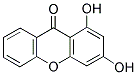 1,3-DIHYDROXYXANTHONE 结构式