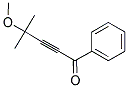 4-METHOXY-4-METHYL-1-PHENYL-PENT-2-YN-1-ONE 结构式