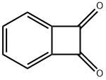 BICYCLO[4.2.0]OCTA-1,3,5-TRIENE-7,8-DIONE 结构式