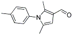 2,5-DIMETHYL-1-(4-METHYLPHENYL)-1H-PYRROLE-3-CARBALDEHYDE 结构式