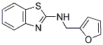 N-(2-FURYLMETHYL)-1,3-BENZOTHIAZOL-2-AMINE 结构式