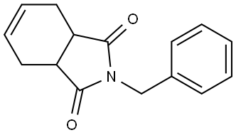 2-BENZYL-3A,4,7,7A-TETRAHYDRO-1H-ISOINDOLE-1,3(2H)-DIONE 结构式