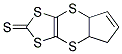 5,7A-DIHYDRO-4AH-CYCLOPENTA[B][1,3]DITHIOLO[4,5-E][1,4]DITHIINE-2-THIONE 结构式