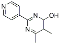 5,6-DIMETHYL-4-HYDROXY-2-(4-PYRIDYL)PYRIMIDINE 结构式
