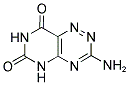3-AMINOPYRIMIDO[4,5-E][1,2,4]TRIAZINE-6,8(5H,7H)-DIONE 结构式