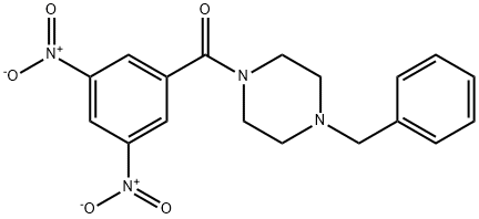 (4-Benzylpiperazin-1-yl)(3,5-dinitrophenyl)methanone