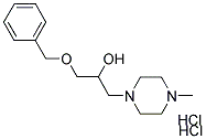 1-(BENZYLOXY)-3-(4-METHYLPIPERAZIN-1-YL)PROPAN-2-OL DIHYDROCHLORIDE 结构式