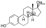 1,3,5(10)-ESTRATRIEN-17-ALPHA-VINYL-3,17-BETA-DIOL 结构式