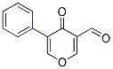 4-OXO-5-PHENYL-4H-PYRAN-3-CARBOXALDEHYDE 结构式