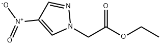 2-(4-硝基-1H-吡唑-1-基)乙酸乙酯 结构式