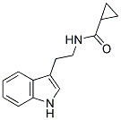CYCLOPROPYL-N-(2-INDOL-3-YLETHYL)FORMAMIDE 结构式