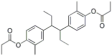 3,3'-DIMETHYLHEXESTROL DIPROP 结构式