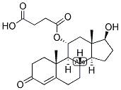 11-ALPHA-HYDROXYTESTOSTERONE 11-HEMISUCCINATE 结构式