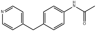N-(4-吡啶-4-基甲基-苯基)-乙酰胺 结构式