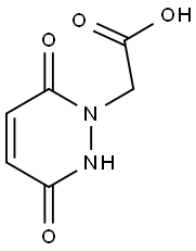 (3,6-DIOXO-3,6-DIHYDROPYRIDAZIN-1(2H)-YL)ACETIC ACID 结构式