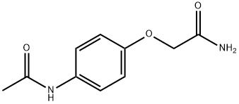 2-(4-乙酰氨基苯氧基)乙酰胺 结构式
