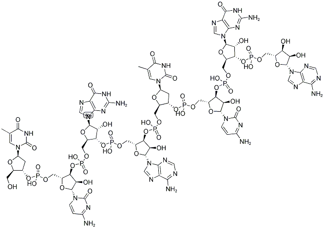 PVU I LINKER, 5'-NON-PHOSPHORYLATED 结构式