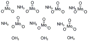 AMMONIUM MOLYBDENUM OXIDE (PARA) 结构式