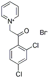 1-(2,4-DICHLOROPHENYL)-2-PYRIDINIUM-1-YLETHAN-1-ONE BROMIDE 结构式