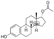 1,3,5(10)-ESTRATRIEN-3,17-ALPHA-DIOL 17-ACETATE 结构式