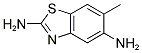 6-METHYL-BENZOTHIAZOLE-2,5-DIAMINE 结构式