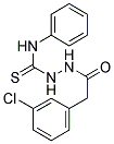 1-(2-(3-CHLOROPHENYL)ACETYL)-4-PHENYLTHIOSEMICARBAZIDE 结构式